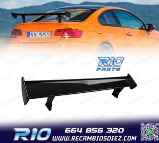 ALERON SPOILER BMW E46 SEDAN 98-01 LOOK GTS NEGRO BRILLO