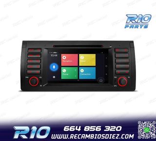 RADIO GPS ANDROID 12 QUAD CORE BMW X5 E53 99-06