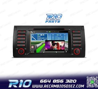 RADIO GPS ANDROID 12 QUAD CORE BMW X5 E53 99-06