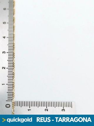 040-02-00571 CADENA ORO 18K ALTERNA 48CM