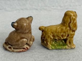 Statuine Wade Whimsies in porcellana inglese