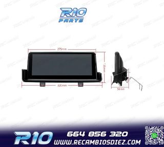 RADIO GPS ANDROID 14 BMW E90 E91 E92 E93 08-12 SIN PANTALLA