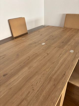 Mesa comedor y 4 sillas madera