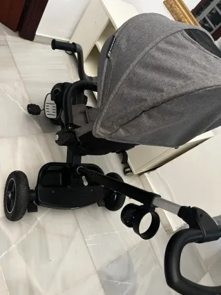 Bici triciclo evolutivo gris Kinderkraft EasyTwist