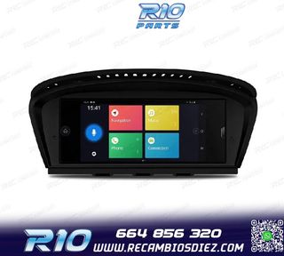 RADIO GPS ANDROID 12 BMW SERIE 3 E90 E91 E92 E93 SERIE 5 E60