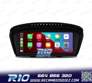 RADIO GPS ANDROID 12 BMW SERIE 3 E90 E91 E92 E93 SERIE 5 E60