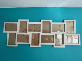 Marco múltiple blanco para fotos