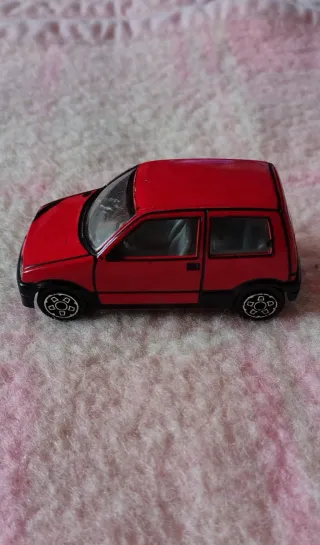 Macchinina fiat 500 Rossa