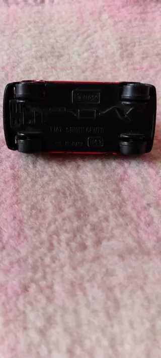 Macchinina fiat 500 Rossa