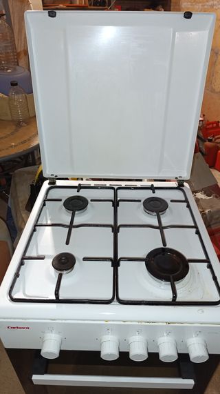 Cocina Corberó CC4050WB Butano con Horno