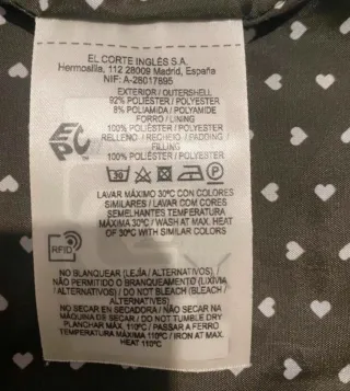 Cazadora acolchada mujer verde