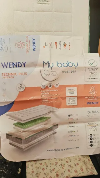 Colchón cuna My Baby Mattress Wendy