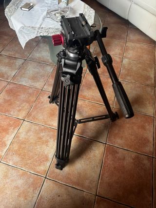 Treppiede professionale per videocamera