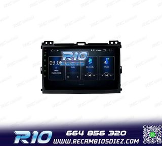 RADIO GPS ANDROID 12 PARA TOYOTA LAND CRUISER 02-09