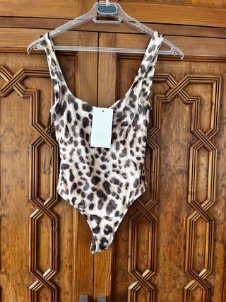 Body Zara Leopardo Tirantes