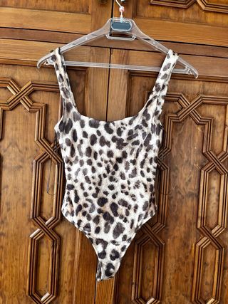 Body Zara Leopardo Tirantes