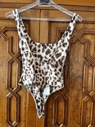 Body Zara Leopardo Tirantes