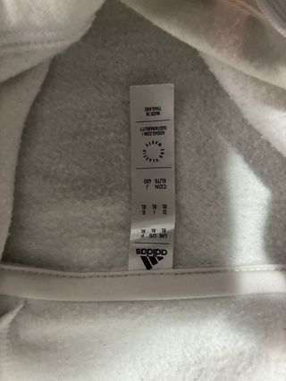 Sudadera Adidas Blanca