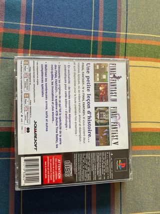 Antologia Final Fantasy PS1 Edizione Europea