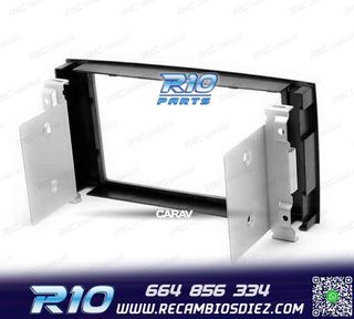 MARCO NEGRO RADIO 2-DIN PARA VOLKSWAGEN VW TOUAREG 02-10 T5