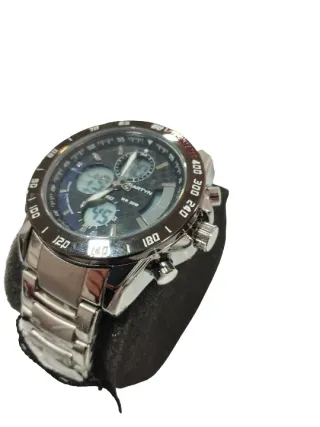 Reloj Martyn Line Fredric Plateado Cronógrafo