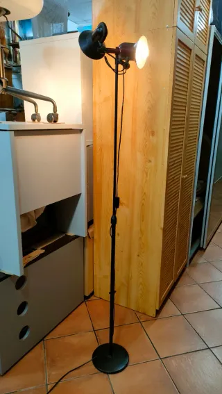 Lampada da Terra Vintage a Doppia Luce 640513971