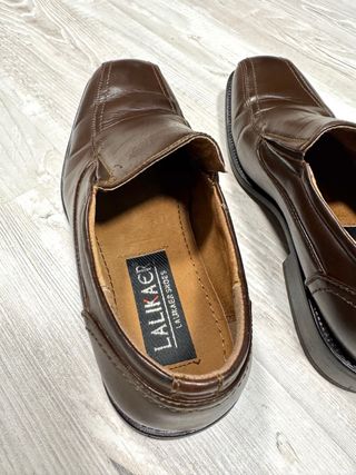 Mocassini marroni in vera pelle | numero 40