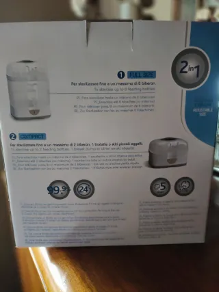 Esterilizador Chicco SterilNatural 2 en 1