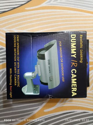 Telecamera Finta Videosorveglianza con LED