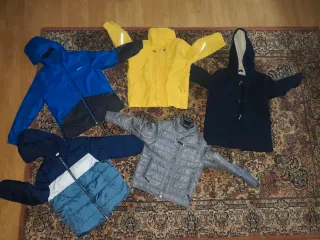 Set di 2 Giacche per Bambini Blu e Grigio