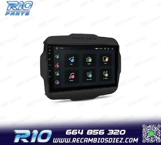 RADIO GPS ANDROID 14 PARA JEEP RENEGADE 15-20