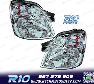 FAROS CON REGULACIÓN MANUAL PARA KIA PICANTO 04-07