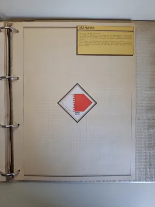 Colección de sellos de varios países