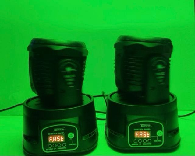 x2 CABEZAS MOVILES WASH 105W DJ DISCO LIGHTS