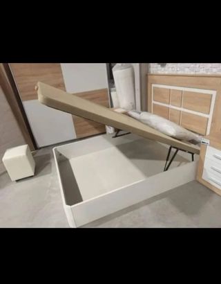 Canapé abatible blanco