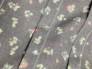 Delantal regional estampado percal