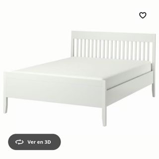 Estructura de cama y colchón