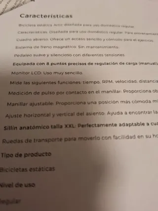 Bicicleta Estática Pro-Active Artic