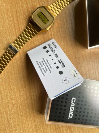 Reloj Casio Dorado