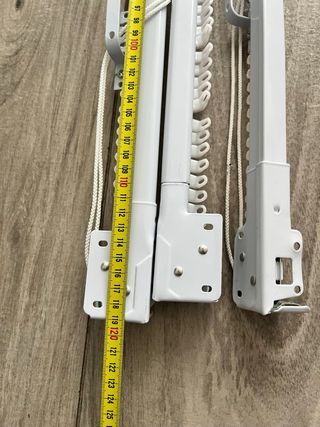 Rieles cortina con cordón