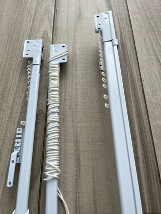 Rieles cortina con cordón