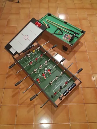 Mesa Multijuegos 4 en 1