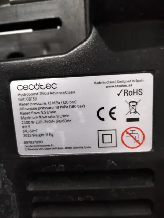 Hidrolimpiadora alta presión