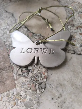 Colgante Mariposa Loewe Plata