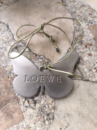 Colgante Mariposa Loewe Plata