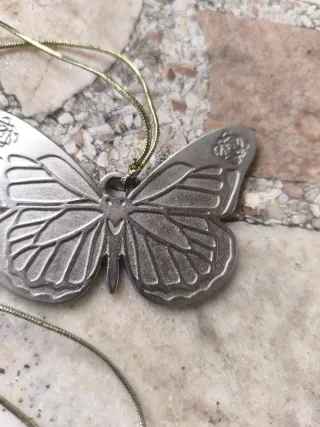 Colgante Mariposa Loewe Plata