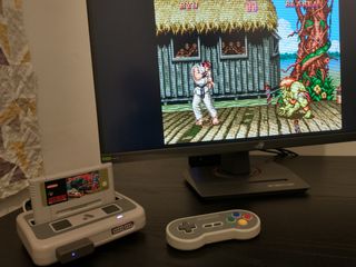 Analogue Super Nt (Super NES)+2 mandos 8BitDo 2.4g