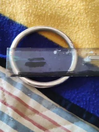 Bracciale Argento rigido bel cerchio bisex