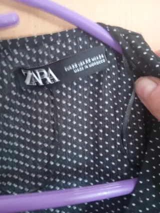 Mono falda pantalón Zara lunares XS