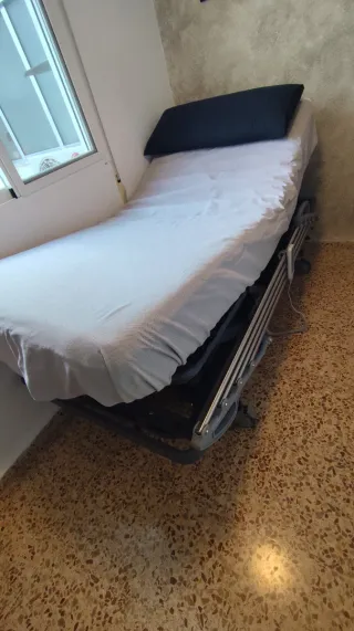 Cama geriátrica articulada